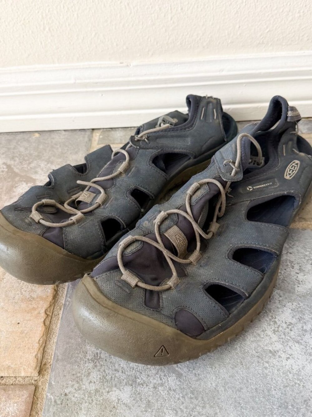 Keen Newport H2 Sandals Mens 14 Navy Blue Water Hiking Outdoors